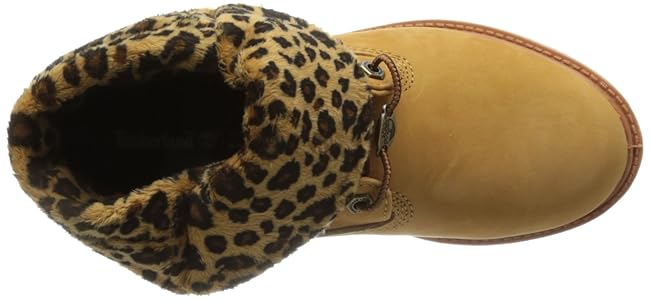 Timberland(ティンバーランド) Roll-Top レオパード　ブーツ ティンバーランド Timberland ROLL TOP ロールトップ ショート